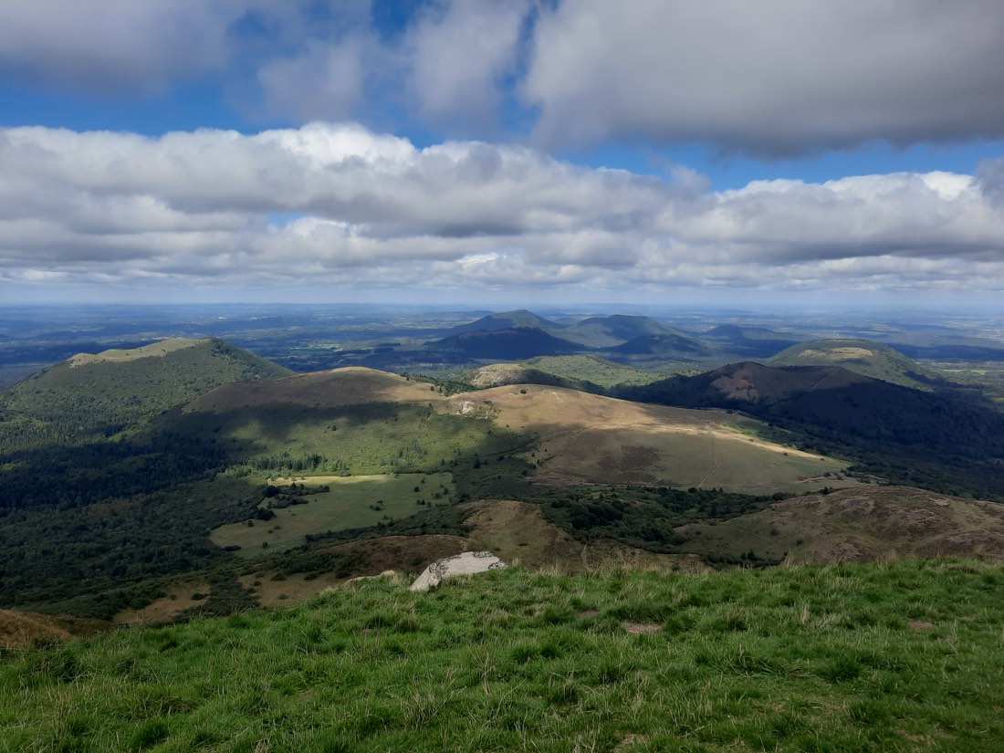 Panorama de la chaîne des Puys, Auvergne